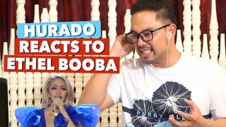 HURADO REACTS TO Never Ever Say Goodbye by Ethel Booba on Tawag Ng Tanghalan | Jed Madela