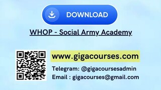 WHOP - Social Army Academy