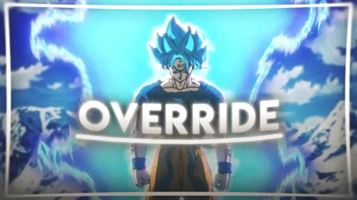 「Override 😎👀」"Son Goku" (Dragon Ball Super) [4K Edit/Amv] (+Free Project File)