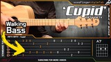 Add Walking Bass | Cupid - FIFTY FIFTY - Fingerstyle Guitar Cover