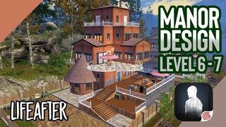 LifeAfter: Manor Design for Level 6 or 7 | Beauty + Anti Raid Tutorial