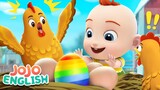 Old MacDonald Had a Farm | Learn English for Kids | Best Nursery Rhymes & Kids Songs | JoJo English