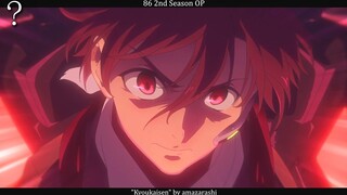 Top 50 Anime Openings of 2021 (First Ver.)