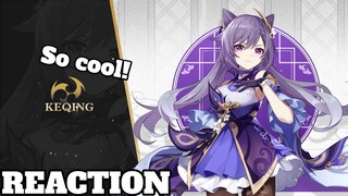 Genshin Impact - New Character Keqing | REACTION