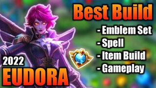 EUDORA BEST BUILD 2022 | TOP 1 GLOBAL EUDORA BUILD | EUDORA - MOBILE LEGENDS | MLBB