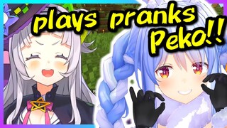 【Eng Sub / Hololive】Pekora plays a prank on Shion, peko!