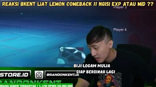 BIJI LOGAM MULIA SIAP BERSINAR DI MPL ?? REAKSI BKENT LIAT LEMON COMEBACK MPL