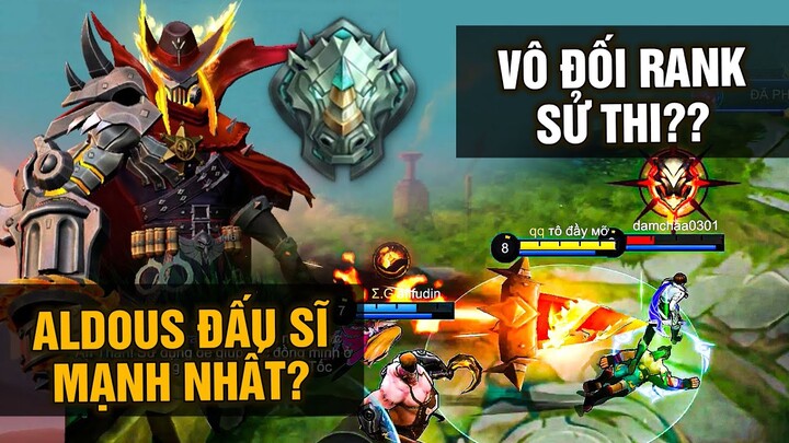 MLBB | TROLL: ALDOUS LÀ ĐẤU SĨ MẠNH NHẤT RANK SỬ THI??? | Tốp Mỡ