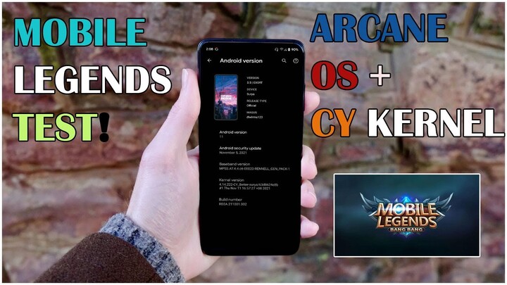 Arcane OS ROM for POCO X3 NFC (Surya) | Mobile Legends ULTRA SETTINGS