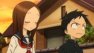 "Nishikata's sudden words dealt a critical blow to Takagi."