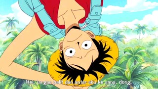 Ada ada aja kelakuan Luffy!