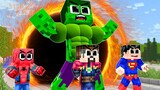 Monster School : Hulk Is Good Extremely Demon Slayer - Sad Story - Minecraft Animation