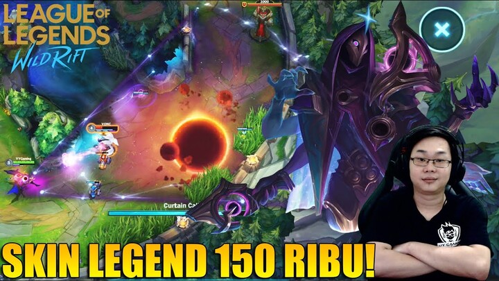 SKIN LEGEND 150 RIBU TAPI RASA 3 JUTA! DARK COSMIC JHIN GAMEPLAY - LEAGUE OF LEGENDS WILD RIFT