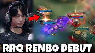 RENBO DEBUT GAME IN TEAM RRQ… 🤯