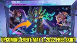 Upcoming Party Event May 1, 2022 Event Free Skin for Sure | MLBB