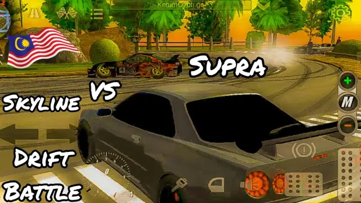 Drift Battle : Skyline VS Supra | Car Parking Multiplayer Malaysia