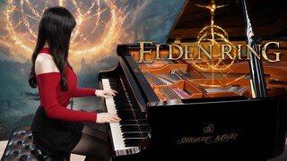 【来自老头环的善意】艾尔登法环主题曲 Elden Ring Main Theme 钢琴演奏 | Ru's Piano