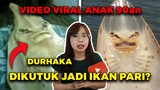Anak Durhaka Di Kutuk Jadi IKAN PARI ⁉️ Video Viral Anak Durhaka 90an (Mitos / Fakta) ⁉️