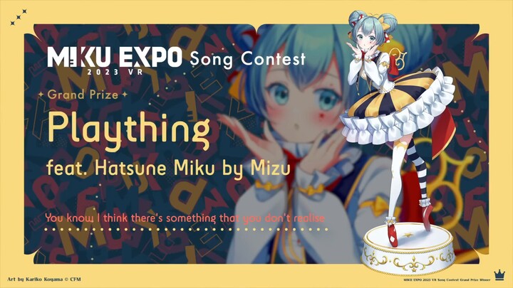 Plaything by MIZU - MIKU EXPO 2023 Song Contest Grand Prize