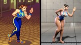 Evolution of Chun Li's Sorry 😏👋 (1995-2022)