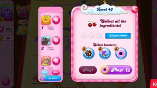 CANDY CRUSH SAGA LEVEL 46 (NEW VERSION)