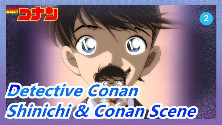 Detective Conan |Shinichi & Conan appear at the same time！_2