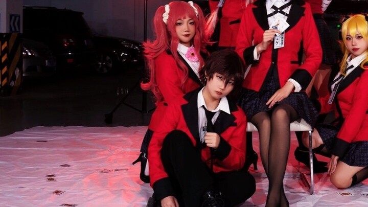 Let's Fall into Kakegurui Together*MiniSkirt[Short Skirt]-AOA*cos Dance[in Anime Club]