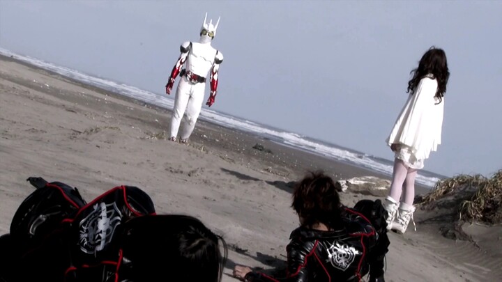 Brother E from "Kamen Rider": Eternity belongs to me! you don't deserve to use it