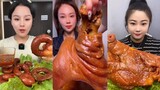 Chinese Food Mukbang Eating Show | Spicy round intestines, Elbows, spicy pork cheeks #226 (P676-678)