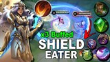 Esmeralda x2 Buffed | New Damage Shield Eater Esmeralda Build | MLBB