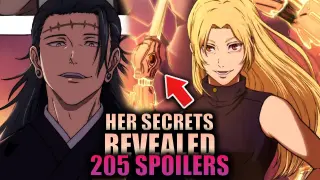 HER SECRETS FINALLY REVEALED / Jujutsu Kaisen Chapter 205 Spoilers