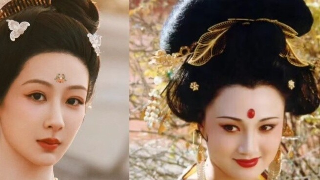 [Current beauties of the Tang Dynasty vs. beauties of the Tang Dynasty before] It’s so funny, who pr