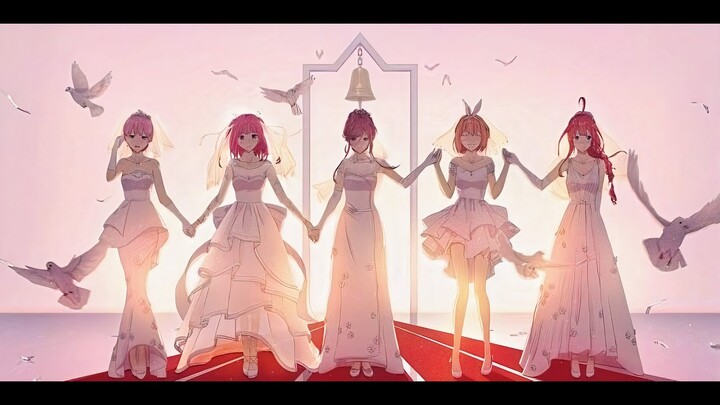 Gobun No Ichi /Nakano family quintuplets [five equal brides] Lyrics (romaji & english)
