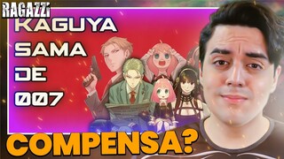 REAGINDO a Spy X Family - o Kaguya-Sama de 007 (Review) •COMIC•
