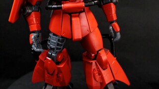 [Gaogao] MG True Red Lightning Zaku ราคา 73 หยวน! หล่อมาก! แต่มือฉันเจ็บ! การแบ่งปันกลุ่มมังสวิรัติ!