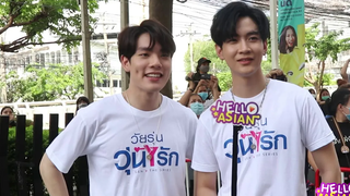 28 JUNE 2020 สัมภาษณ์ คิมม่อน - คอปเตอร์ งานบวงสรวง วัยรุ่นวุ่น Y รัก ฝากงานแสดง และงานเพลง