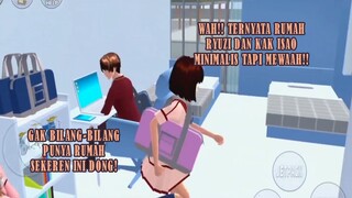 WAH TERNYATA RUMAH KAK RYUZI DAN KAK ISAO MINIMALIS TAPI MEWAH!! KEREN!! SAKURA SCHOOL SIMULATOR