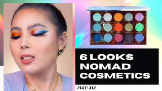 6 LOOKS Nomad Cosmetics | Iceland Fire & Ice Review