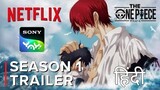 ONE PIECE Hind dubbed | Netflix Trailer | Anime Version | One piece हिंदी