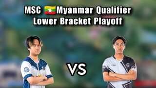 Ai Esports VS Zino Esports ( Bo3 ) | MSC Myanmar Qualifier Lower Bracket Playoff