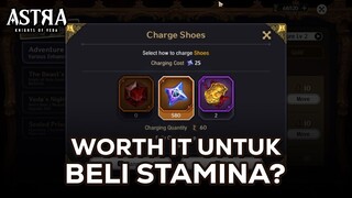 Beli Stamina Gak Rugi Untuk Farming! | ASTRA: Knights of Veda