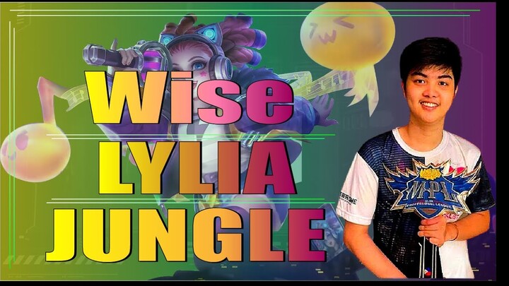WISE LYLIA JUNGLE GAME PLAY AND HIGHLIGHTS w/ Ohmyv33nus and BLCK Squad!-v33wise