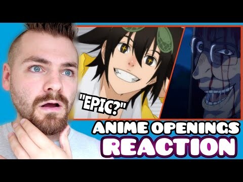 REACTING TO Uncle From Another World x The God of High School Openings & Endings | ANIME REACTION!