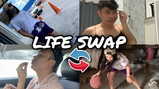 LIFE SWAP WITH MY GIRLFRIEND (may umiyak) #VLOG11