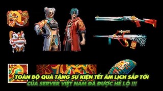 FREE FIRE | QUÀ TẶNG SỰ KIỆN TẾT ÂM LỊCH SERVER VIỆT NAM LÀ GÌ - BOM KEO IN CHỮ TIẾNG VIỆT LUÔN NÈ!!