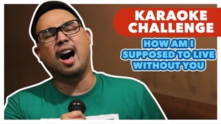 Karaoke Challenge - How Am I Supposed To Live Without You | Jed Madela: Road To 100