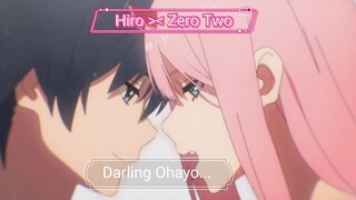 Ga bisa Move on pokoknya sama Lagu & Anime nya // Zero Two Amv