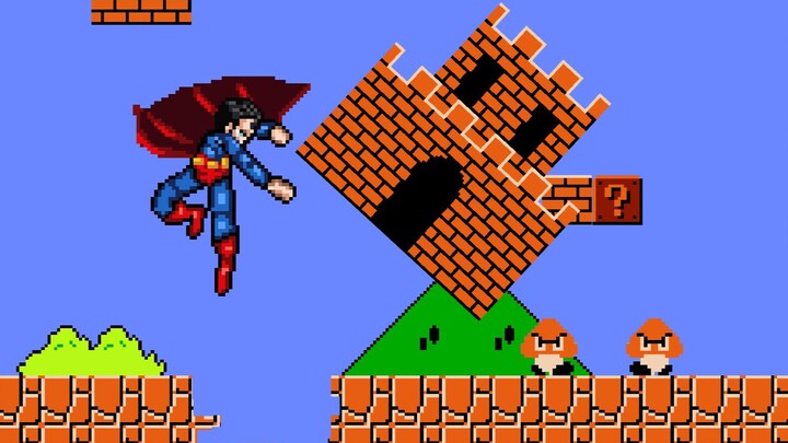 Apa yang terjadi jika Anda membuka Super Mario level pertama dengan cara DC?