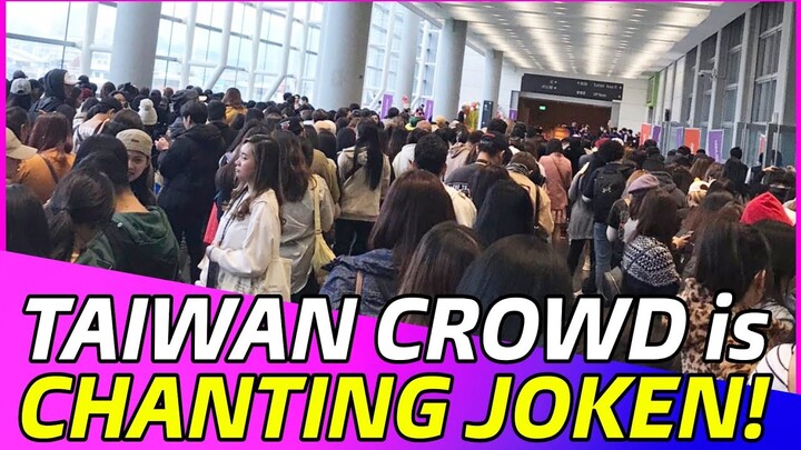 TAIWAN CROWD is so very ready for JOSH and FELIP! Paskong Magic ni Quilter/ SB19 Updates