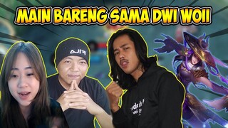 MAIN MOBILE LEGEND SAMA DWI WOI FANNY NO 1 INDONESIA BANTAI PUBLIK KILLING SEPIRING‼️